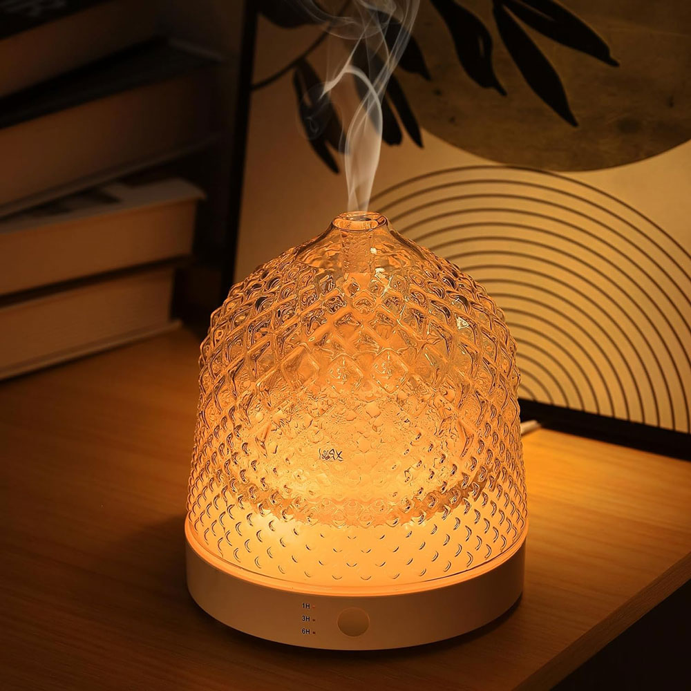 Home Fragrance Hotel - Electric Glass Ultrasonic Aroma Diffuser 200ML