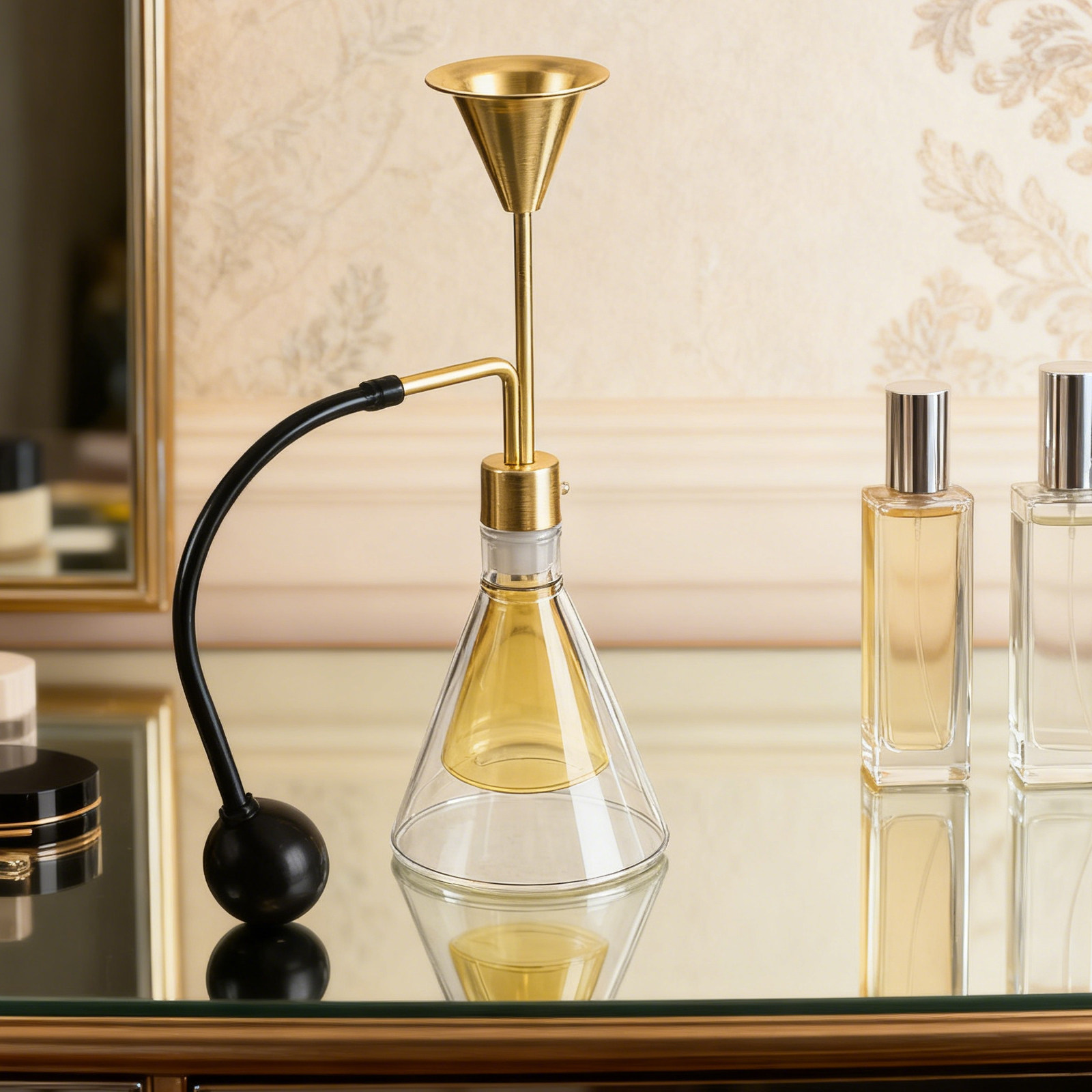Home And You Fragrance Diffuser - Double Wall Glass Essential Oil Flask