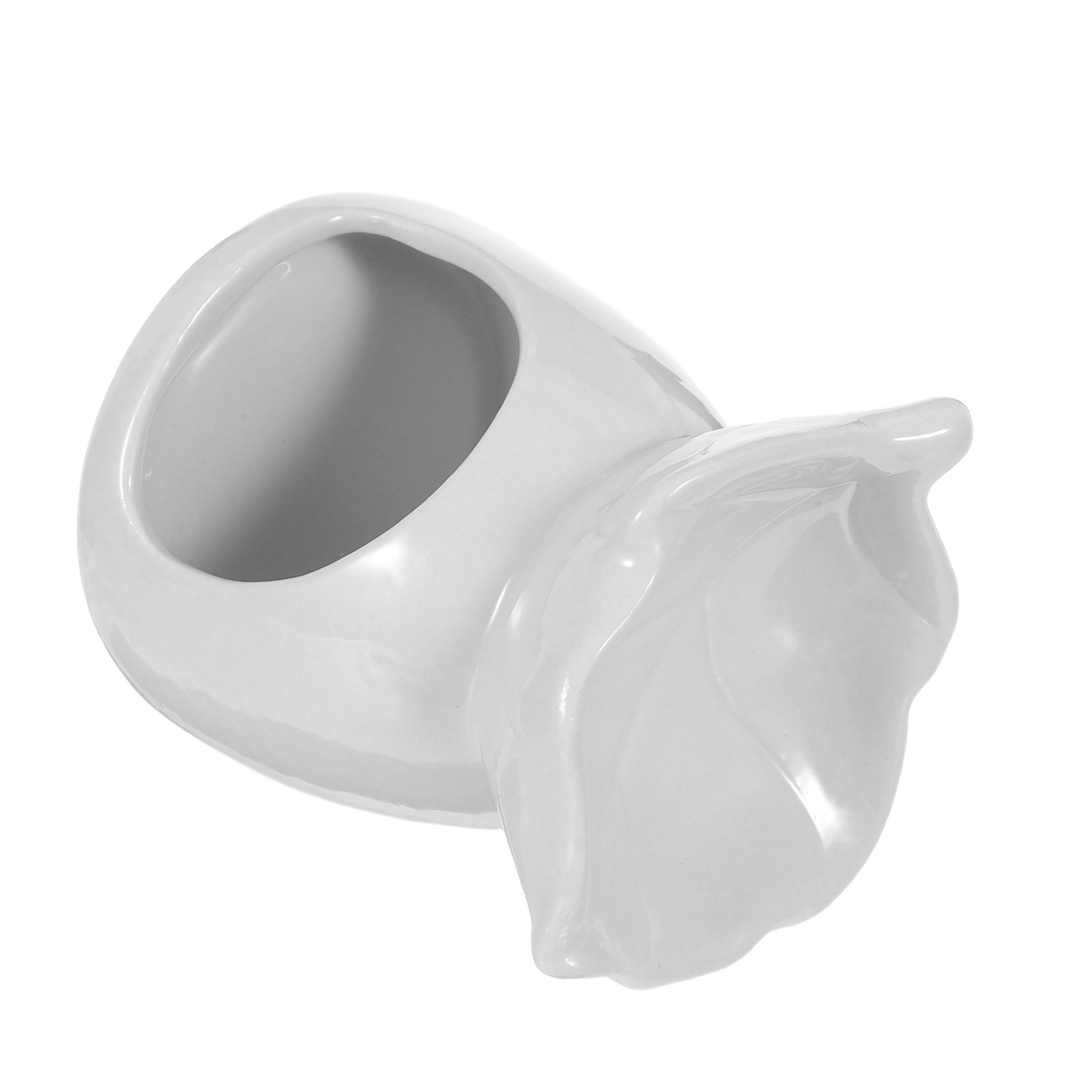 Ceramic Oil Burner - Ceramic Holder Elegant Leaf Shape Tea