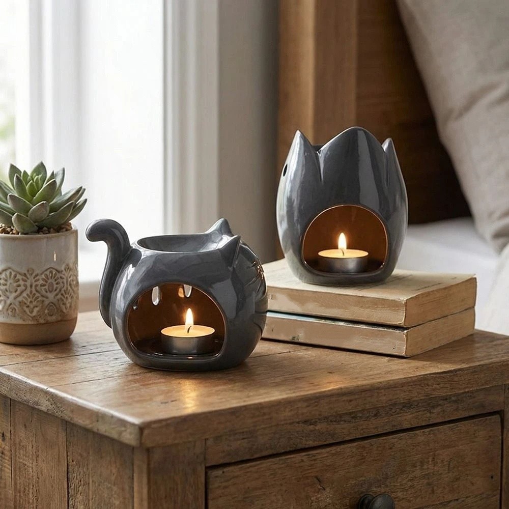 Ceramic Oil Burner - Ceramic Incense Burner Cartoon Animal Heat-resistant
