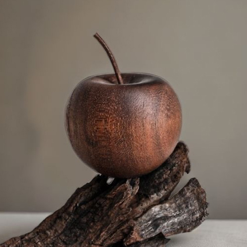 1PCS Of Wooden Apple Shaped Es - Fragrance Home Decor 评论和价格