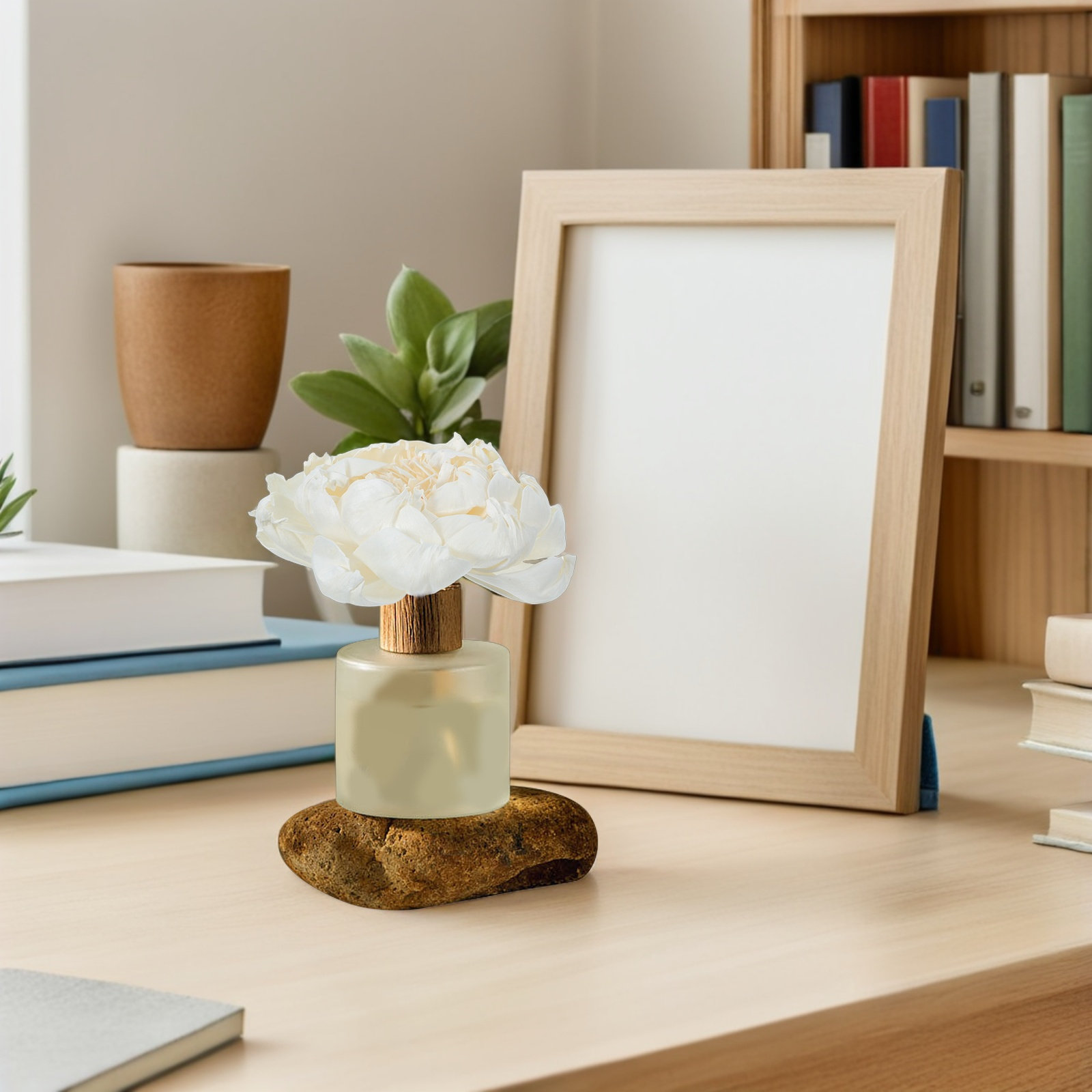 Peony Head Fragrance Diffuser  - Fragrance Home Decor 评论和价格