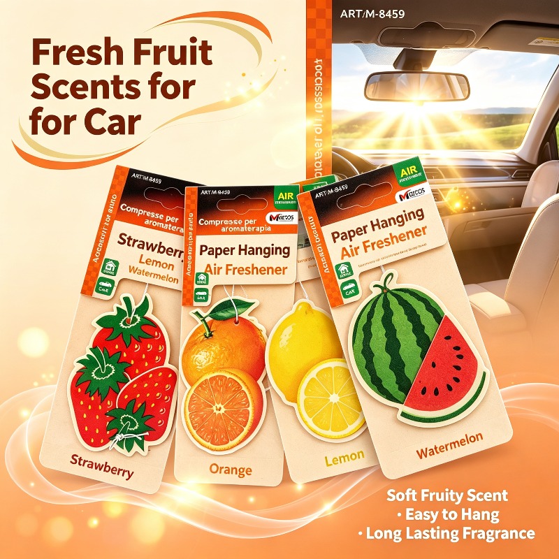 Fruit Shaped Car Air Freshener - Fragrance Home Decor 评论和价格