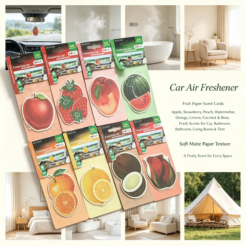 Fruit Shaped Car Air Freshener - Fragrance Home Decor 评论和价格
