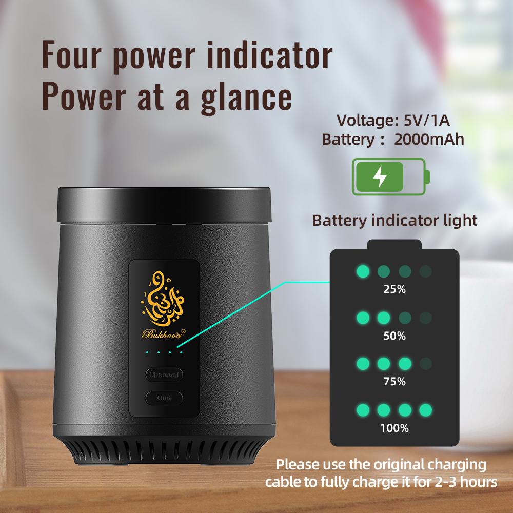 Charcoal Oud 2-in-1 Electric I - Ceramic Oil Burner 评论和价格
