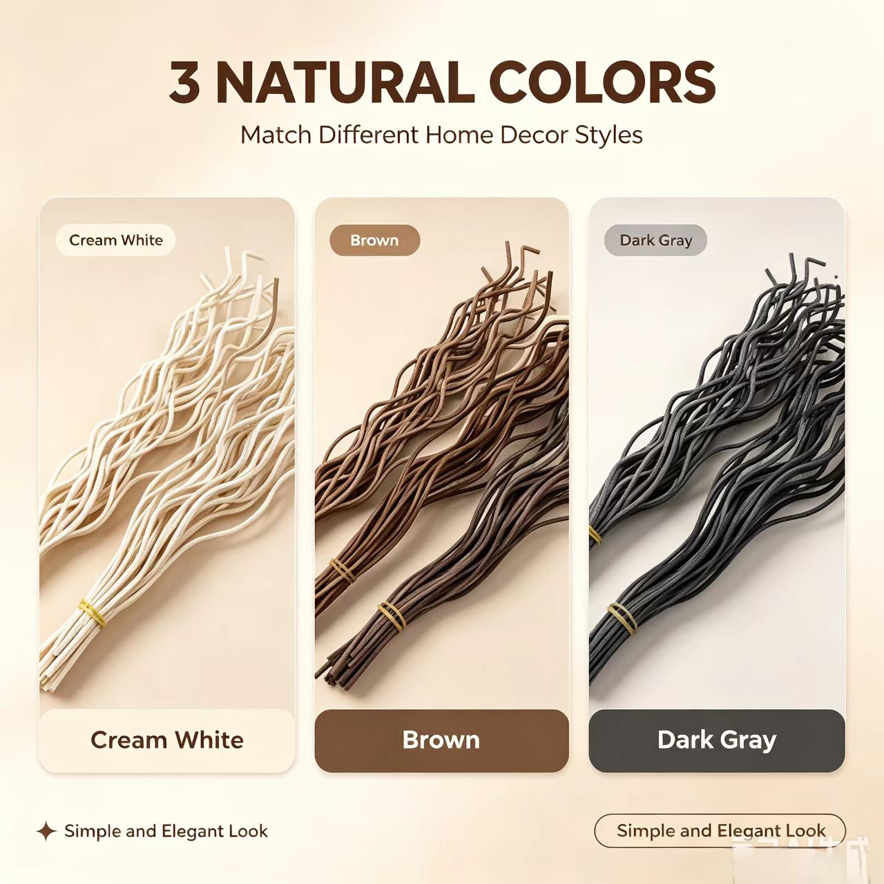 20Pcs Long Wavy Rattan Reed Di - Home Fragrance Elements 评论和价格
