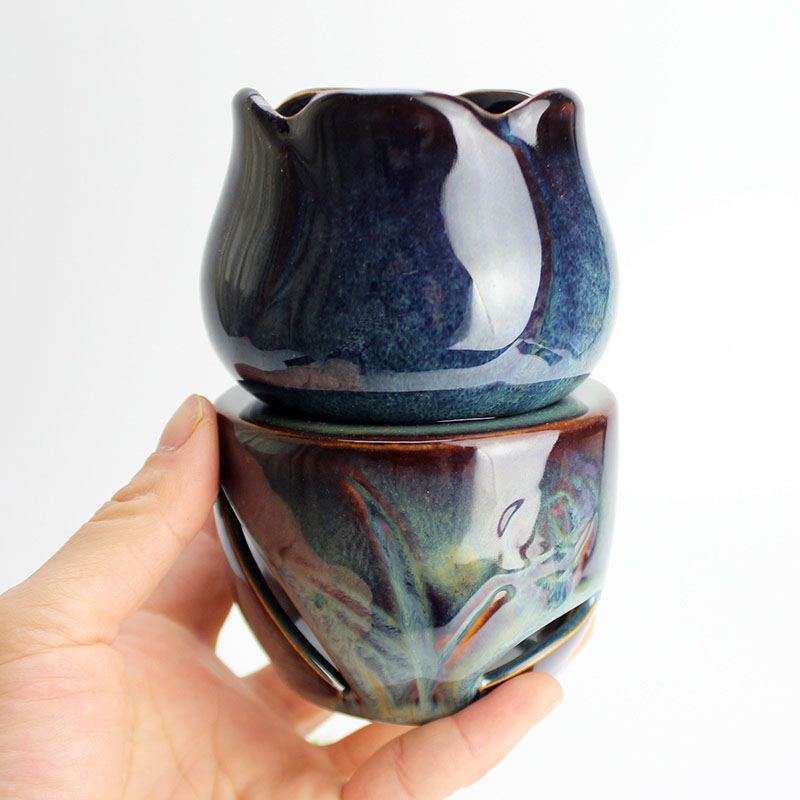 Large Capacity Splited Aroma B - Ceramic Oil Burner 评论和价格