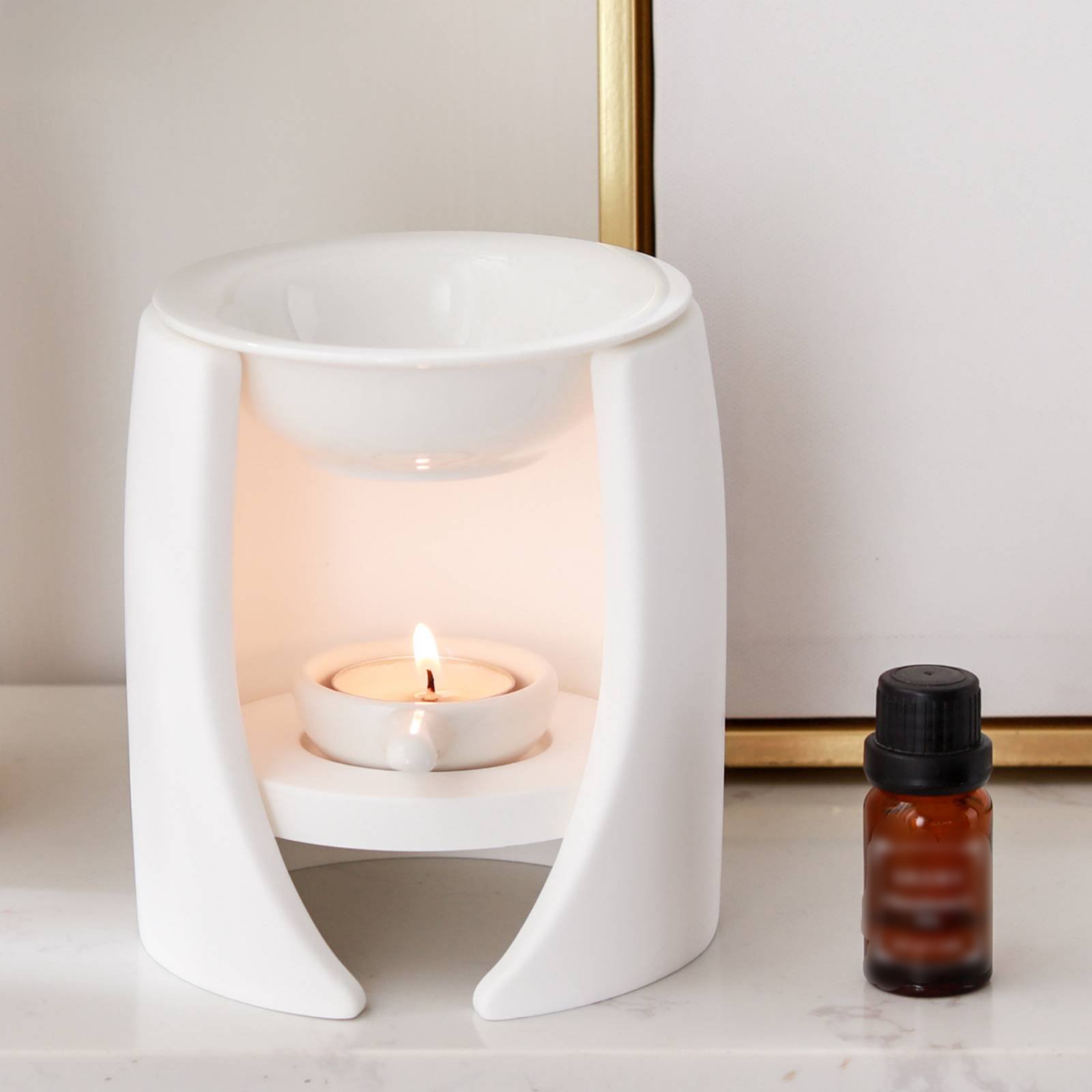 Aroma Lamp Easy to Use Ceramic - Ceramic Oil Burner 评论和价格