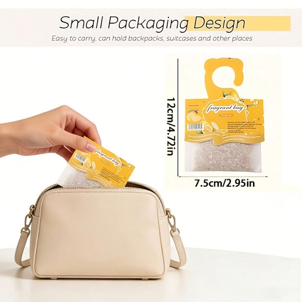 Hanging Lemon Scented Sachets, - Fragrance Home Decor 评论和价格