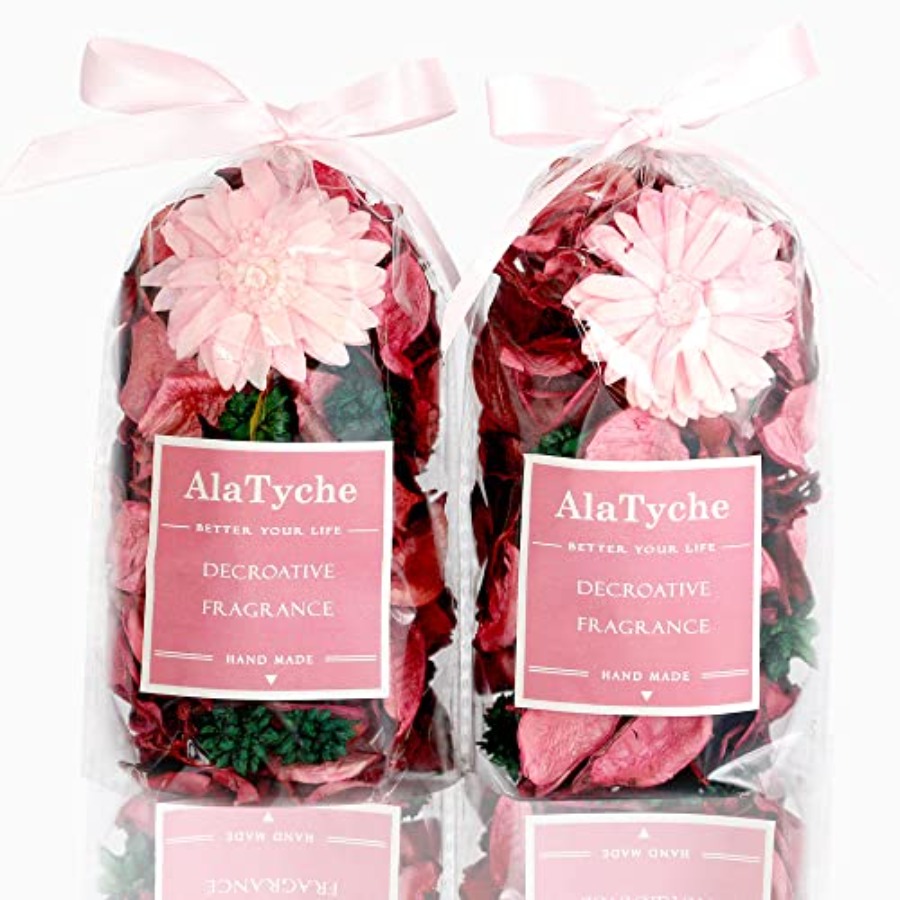 Pink Potpourri Bags, Rose Scen - Potpourri Dried Flower 评论和价格