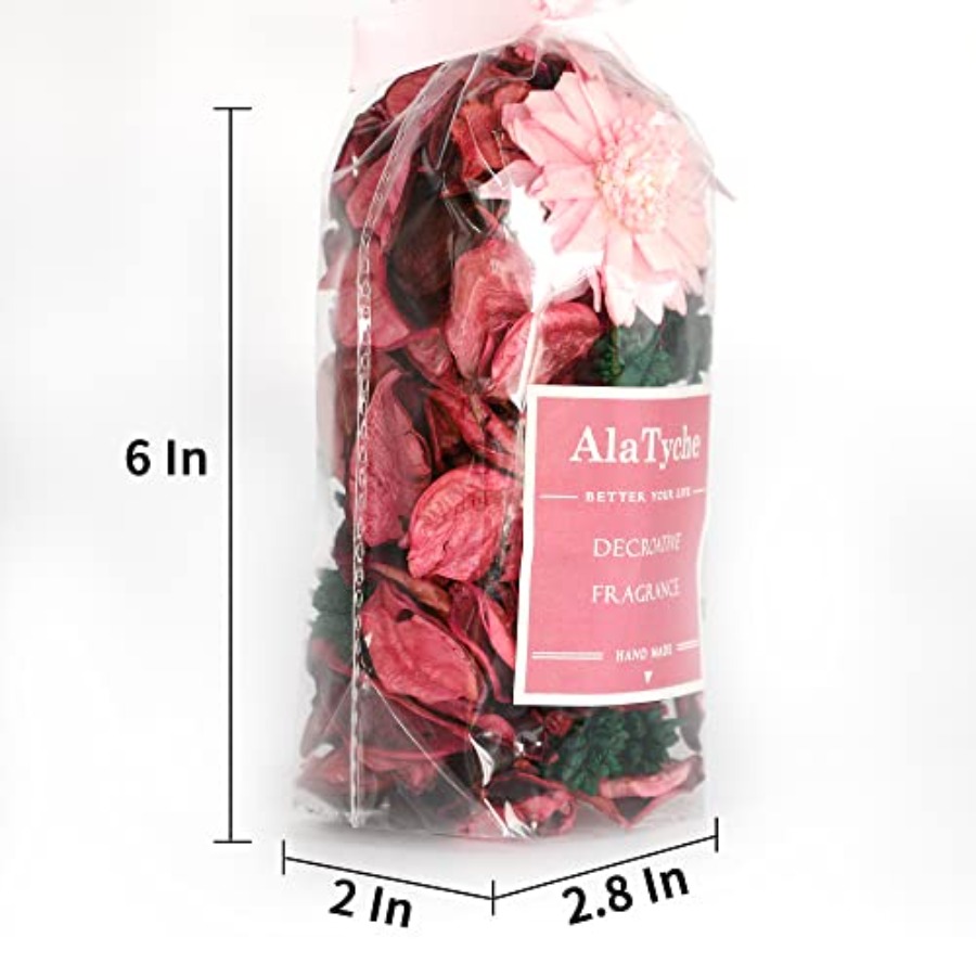 Pink Potpourri Bags, Rose Scen - Potpourri Dried Flower 评论和价格