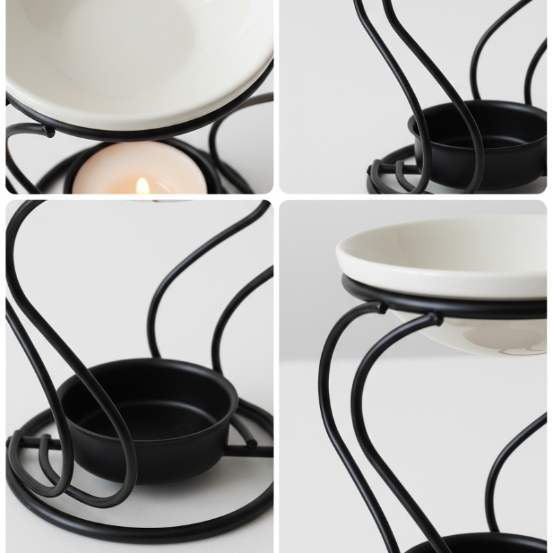 Metal Tealight Ceramic Tealigh - Ceramic Oil Burner 评论和价格
