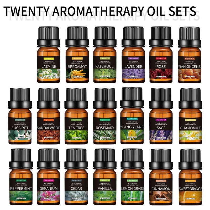 20 Kinds Aromatherapy Essentia - Home Fragrance Jasmine Diffuser 评论和价格