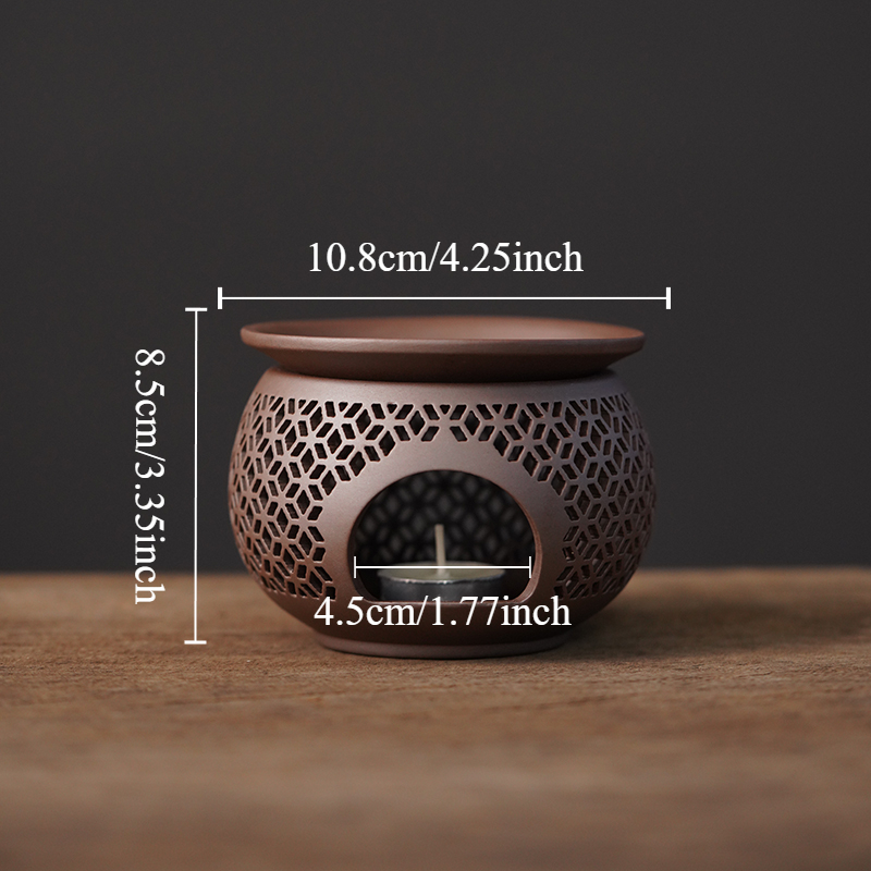 Ceramic Carved Incense Burner  - Ceramic Oil Burner 评论和价格