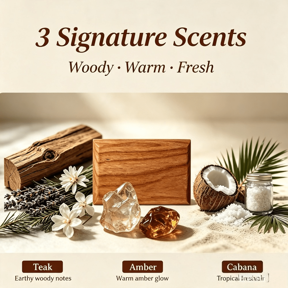 Car Air Freshener Teak Amber O - Fragrance Home Decor 评论和价格